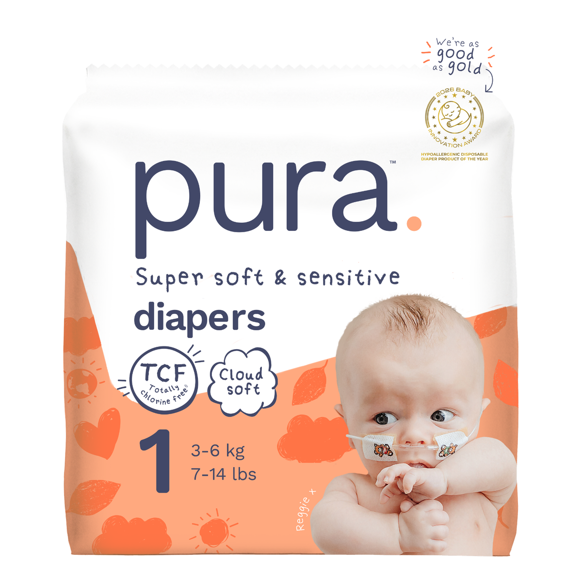Diapers- Super Soft & Safe for Sensitive Skin