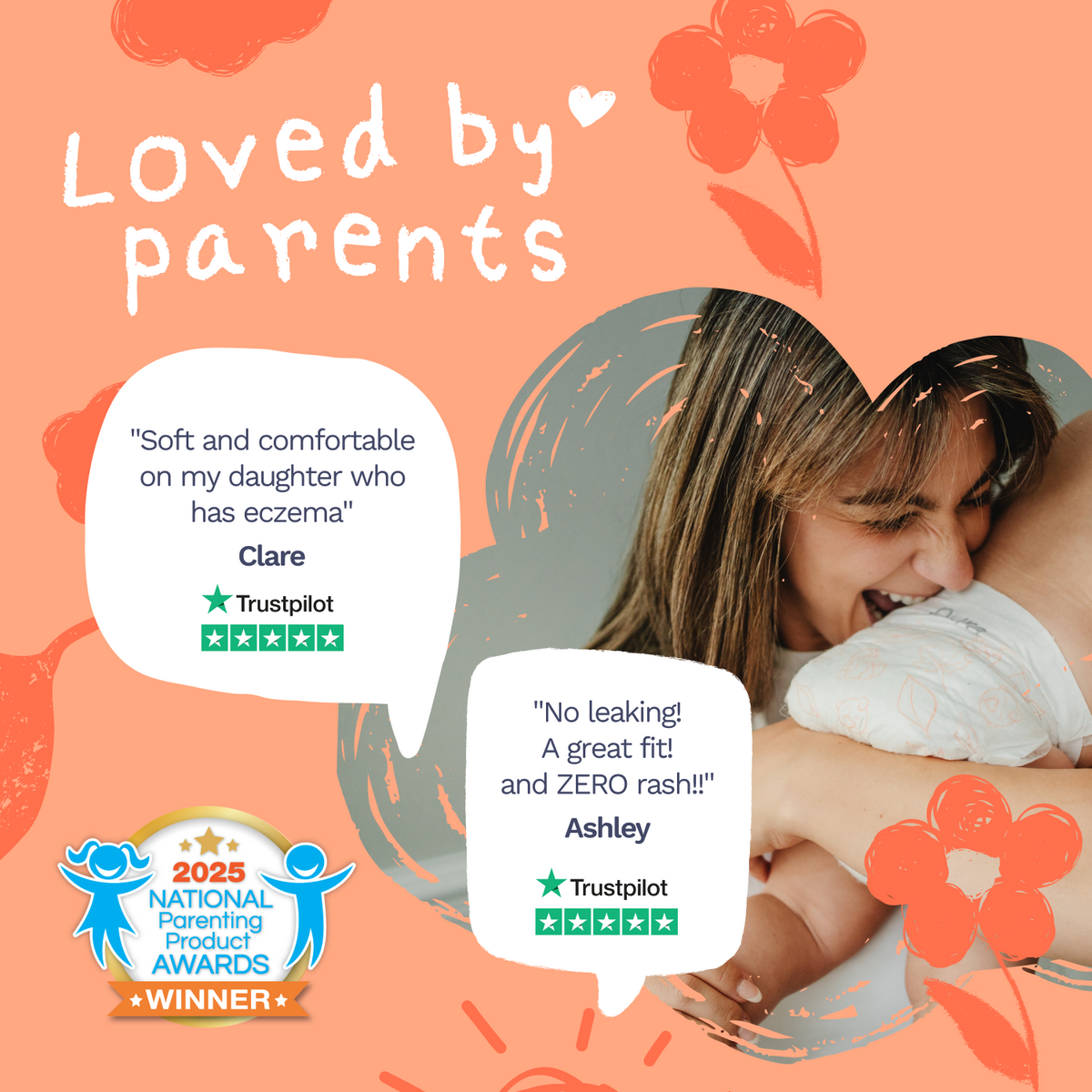 Diapers- Super Soft & Safe for Sensitive Skin