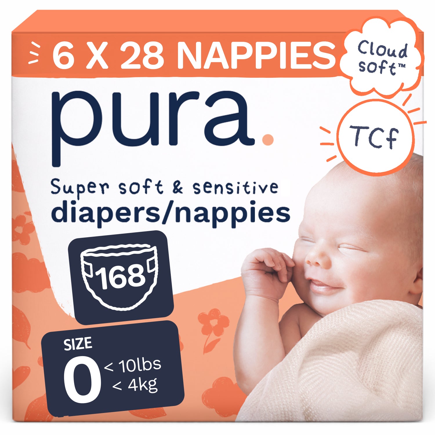 Nappies - Super Soft & Safe for Sensitive Skin