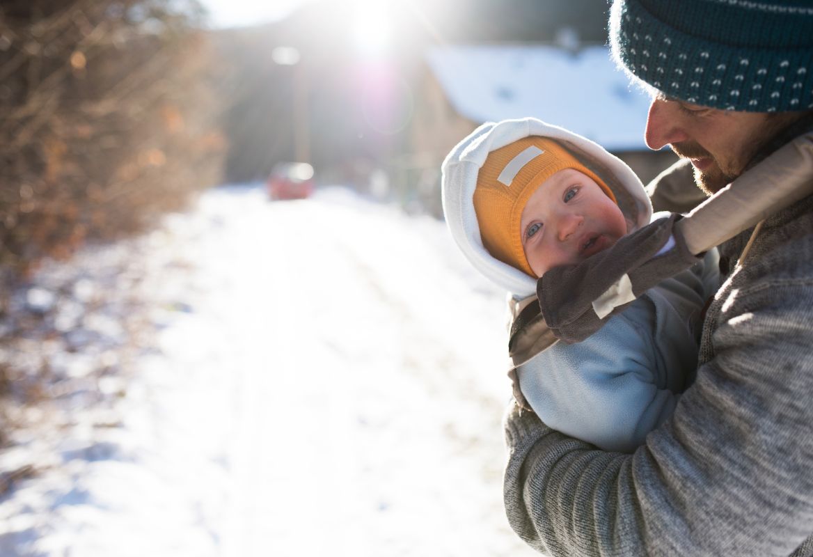 Baby it’s cold outside – how to protect your baby’s skin in winter