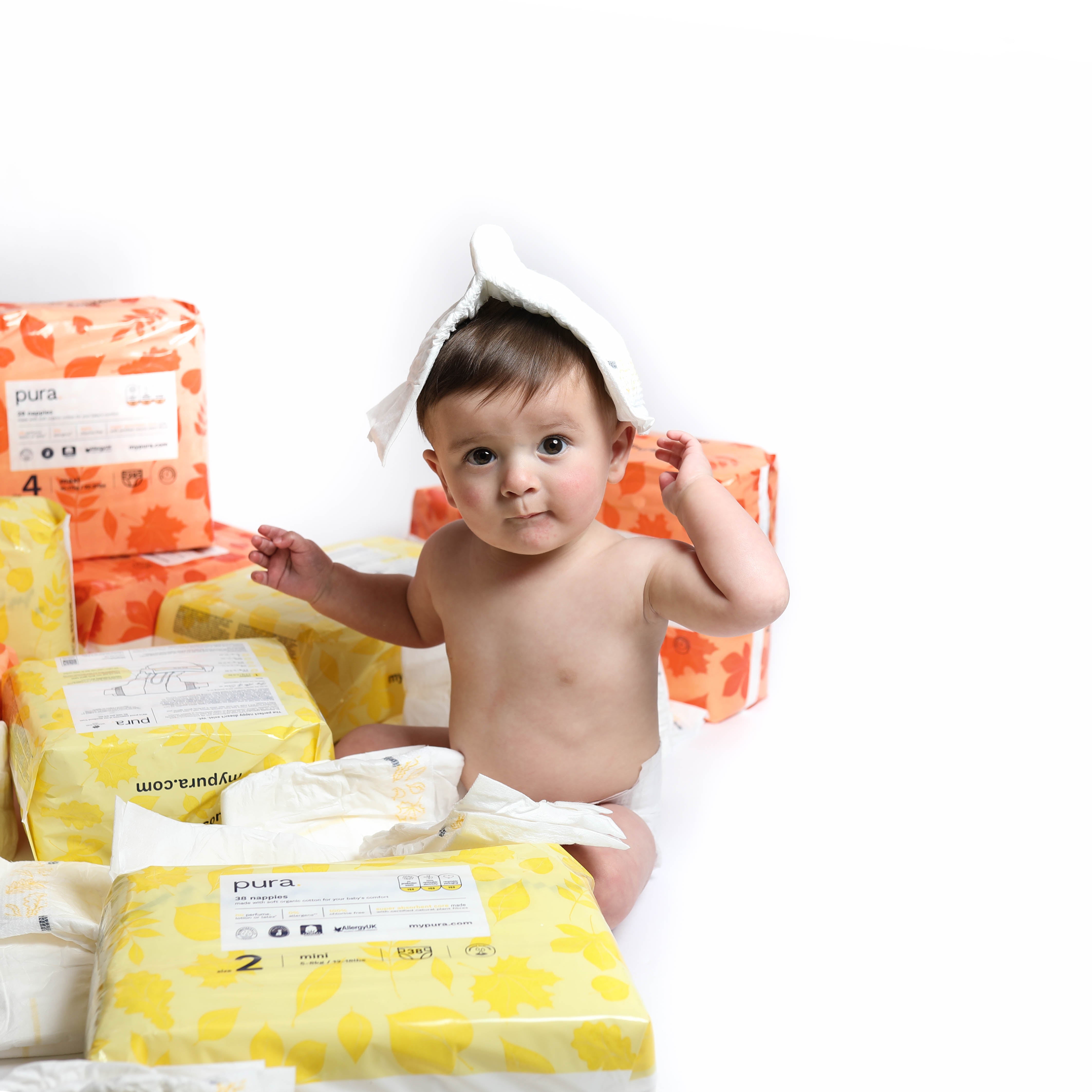 Welcome to the world… meet Pura’s new nappies!