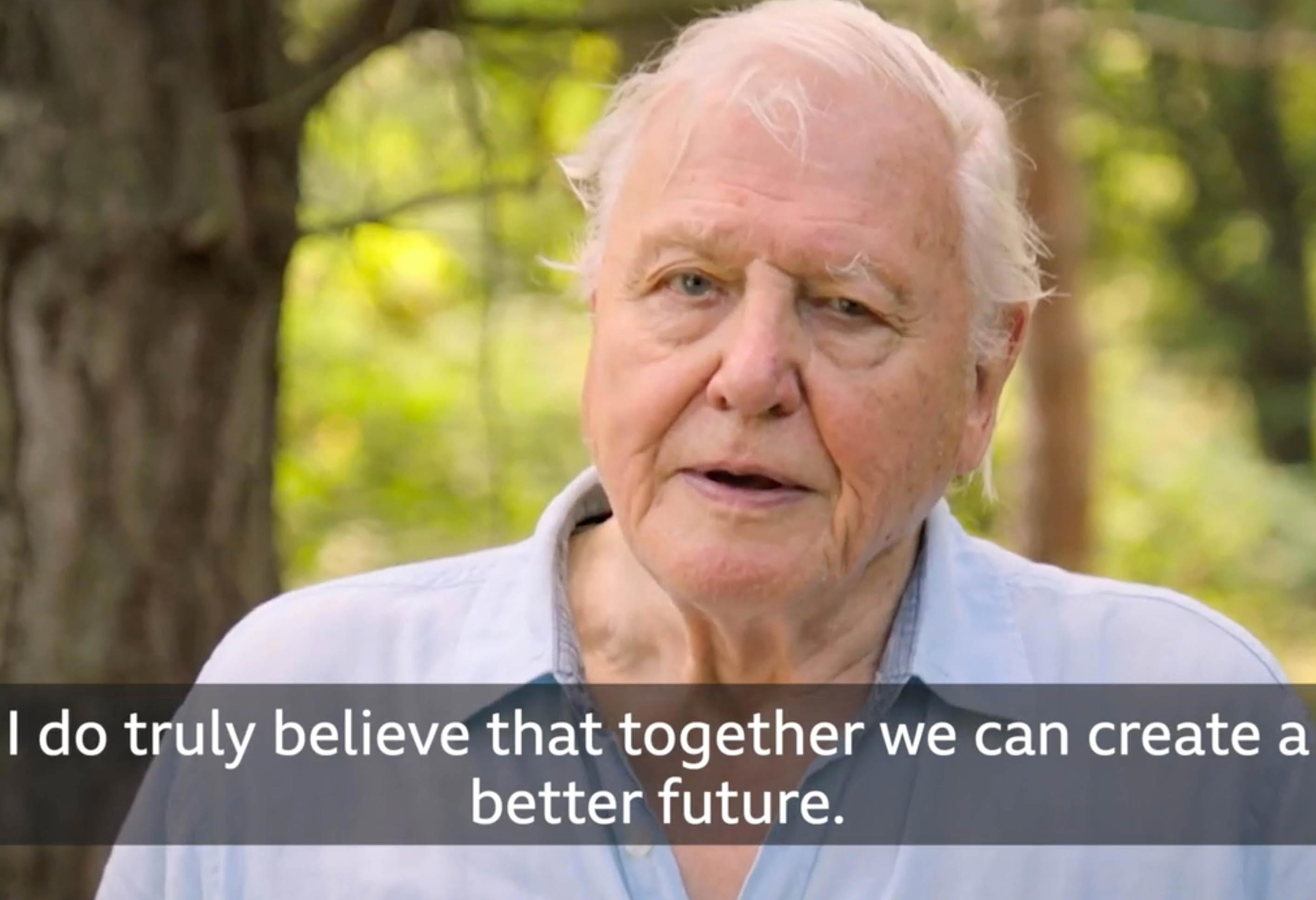 How can I help Sir David save our planet?