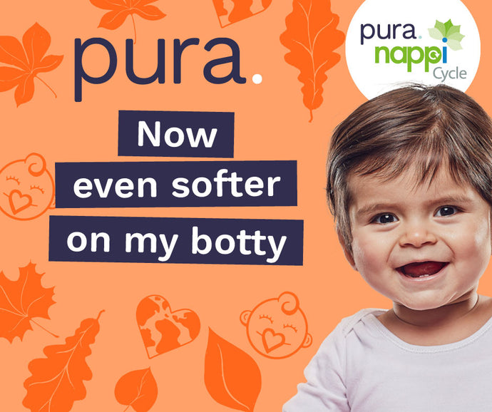 Even softer and in paper packaging – meet our new and improved nappies