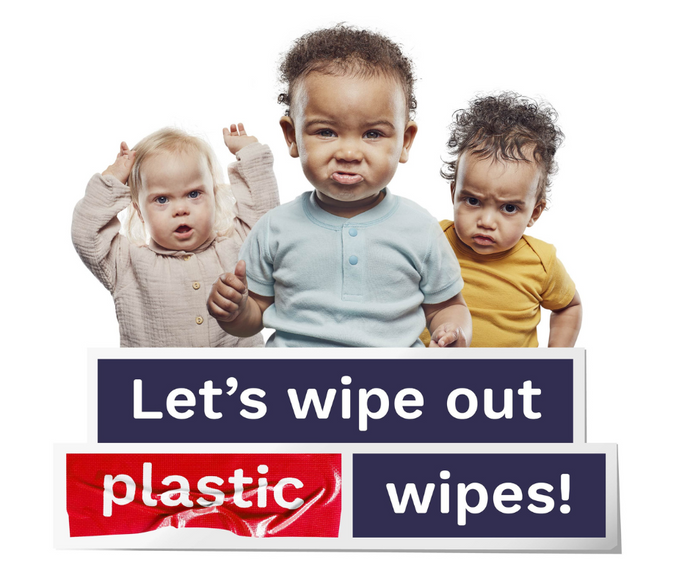 Plastic wipes are being wiped out!