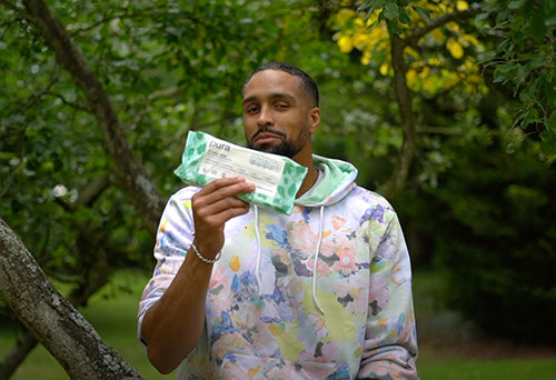 Ashley Banjo tests Pura baby wipes