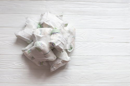 What can be done with recycled nappies?