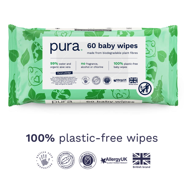 How are baby store wipes made