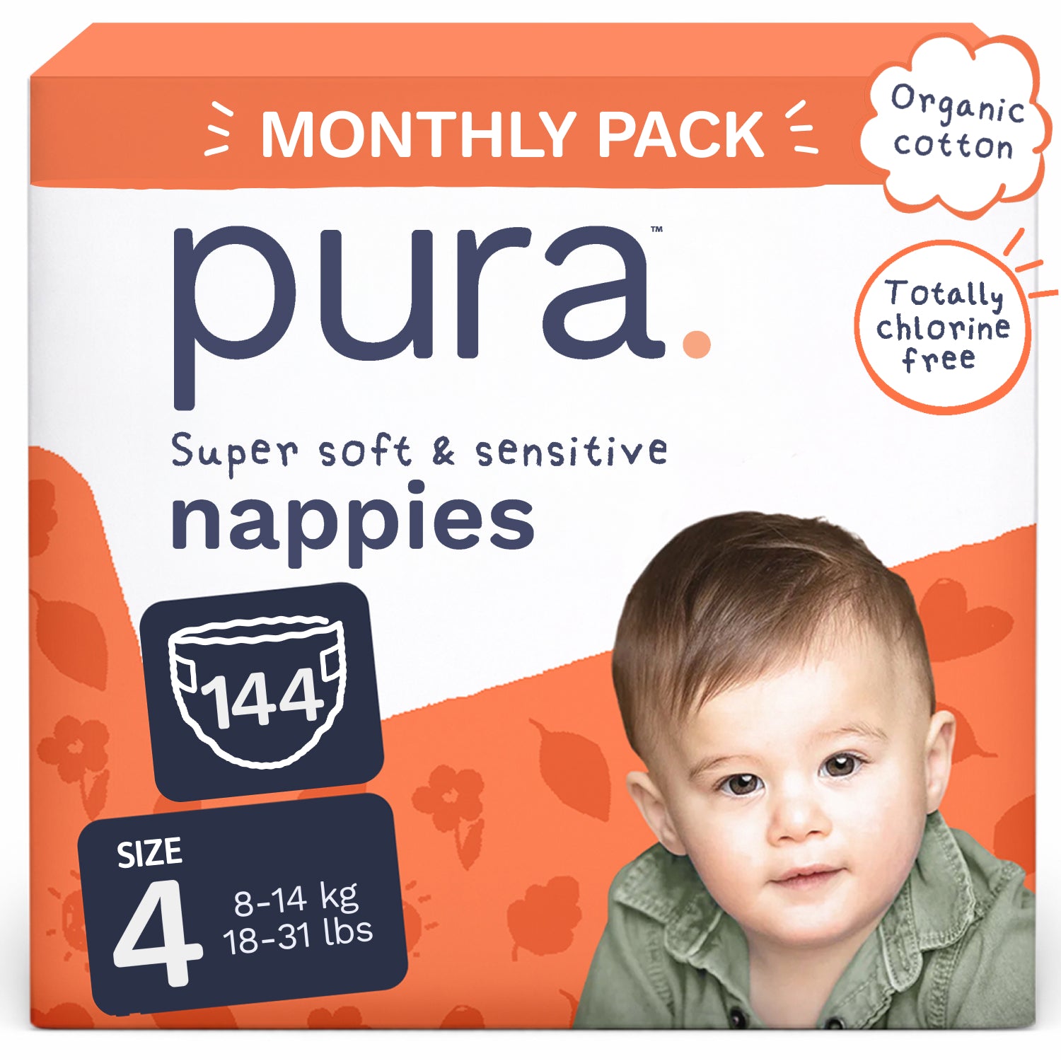 Nappies - Super Soft & Safe for Sensitive Skin
