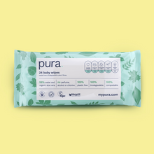 Load image into Gallery viewer, Try Pura 24 Pack Baby Wipes for Free (99p Delivery)